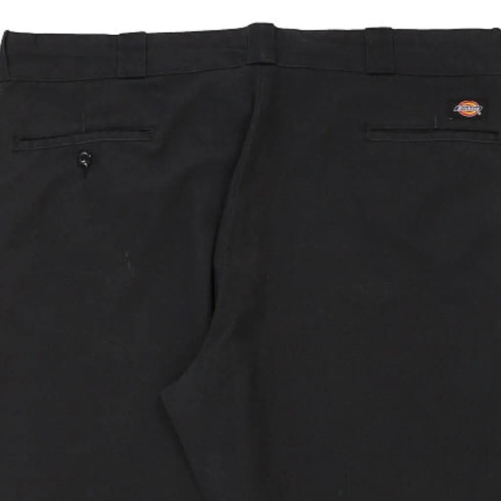 Dickies Trousers - 42W 30L Black Cotton Blend