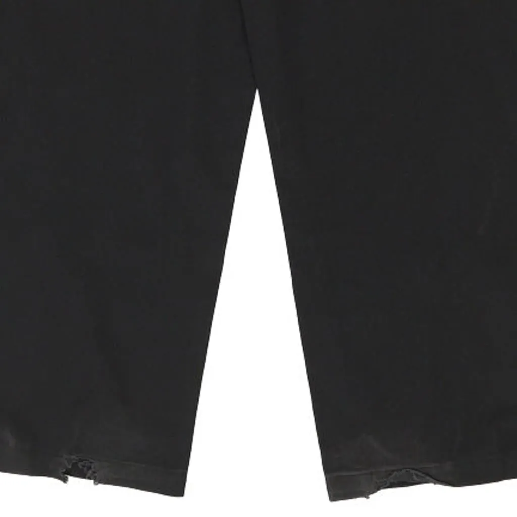 Dickies Trousers - 42W 30L Black Cotton Blend