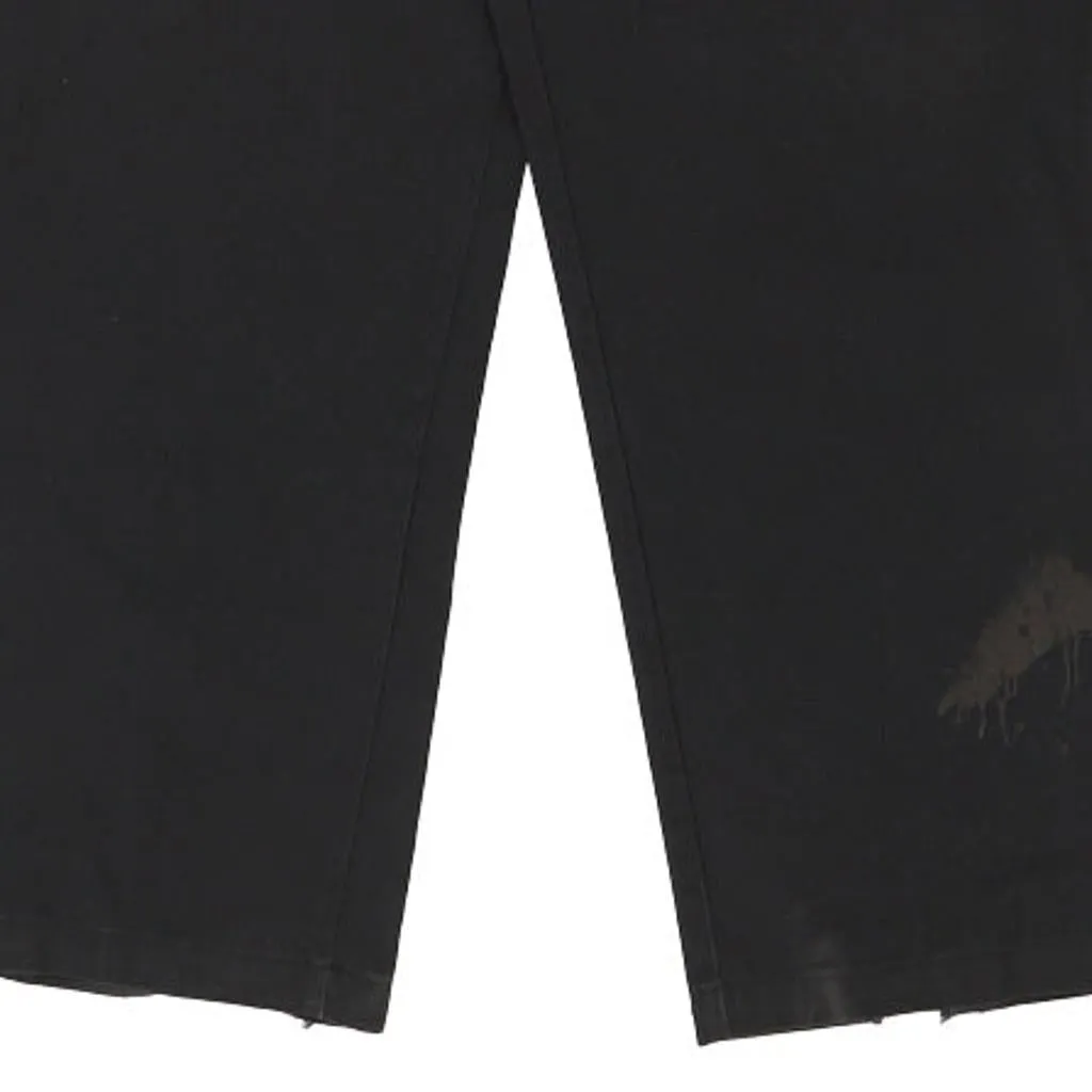 Dickies Trousers - 42W 30L Black Cotton Blend