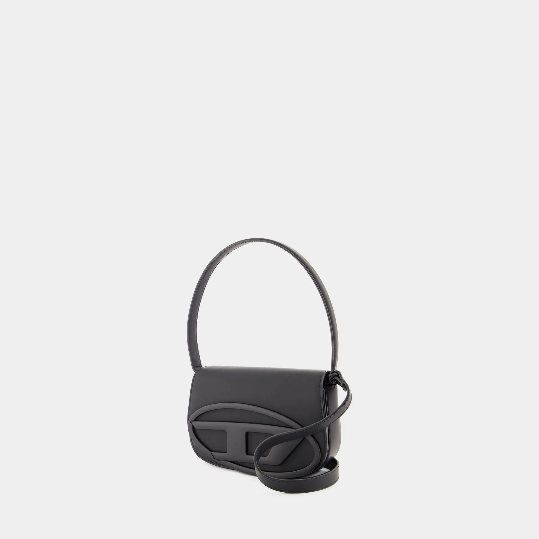 DIESEL  1dr Shoulder Bag - DIESEL - Leather - Black