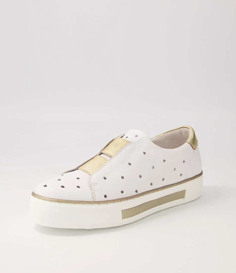 DJANGO & JULIETTE Fiza White Multi Sneakers