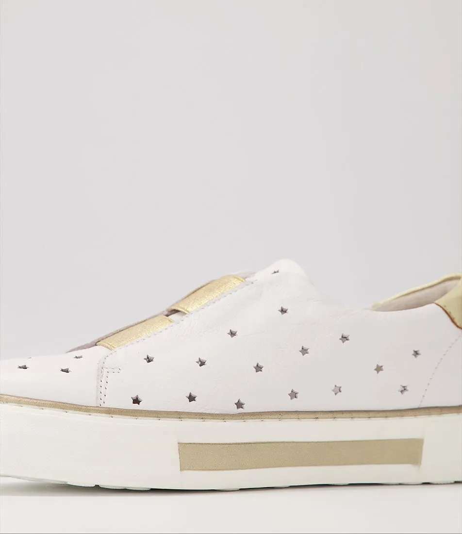 DJANGO & JULIETTE Fiza White Multi Sneakers