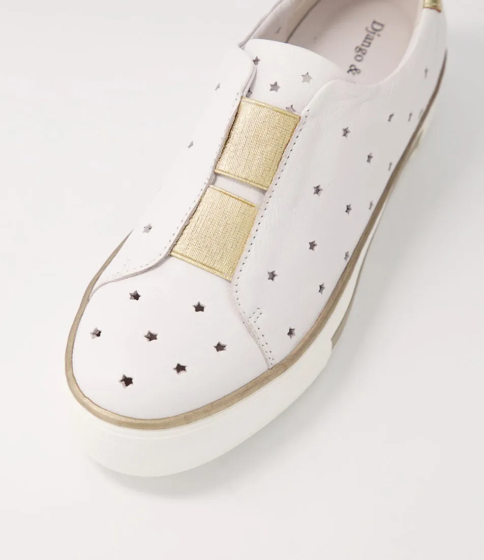 DJANGO & JULIETTE Fiza White Multi Sneakers