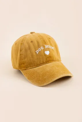 Dog Mom Heart Baseball Hat