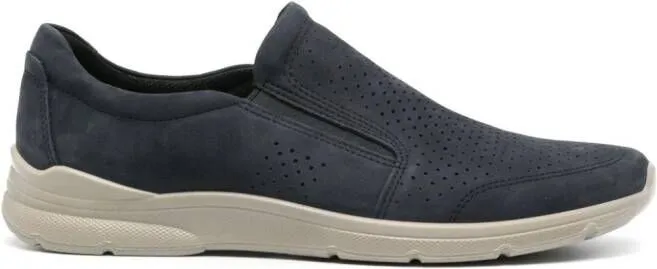 ECCO Irving suede sneakers Blue