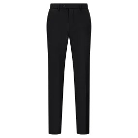 Edgware Slim Fit Trousers in Black