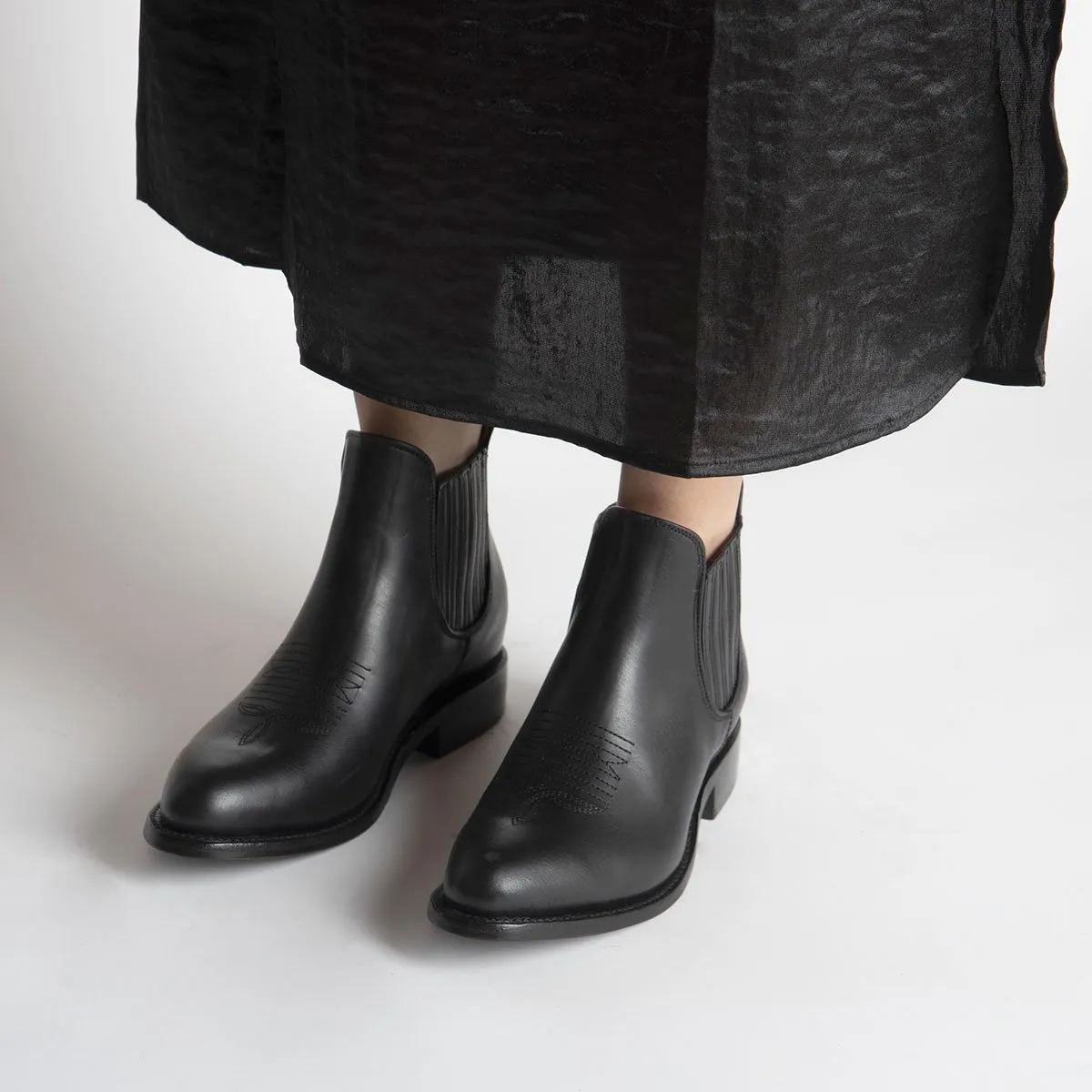 ELOISA Charro Boot - Black