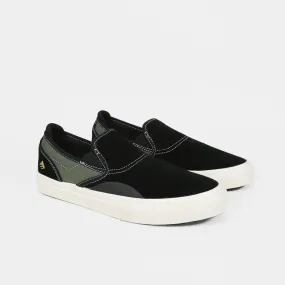 Emerica - Wino G6 Slip On Shoes - Black / Olive