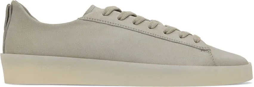 Essentials Gray Tennis Low Sneakers