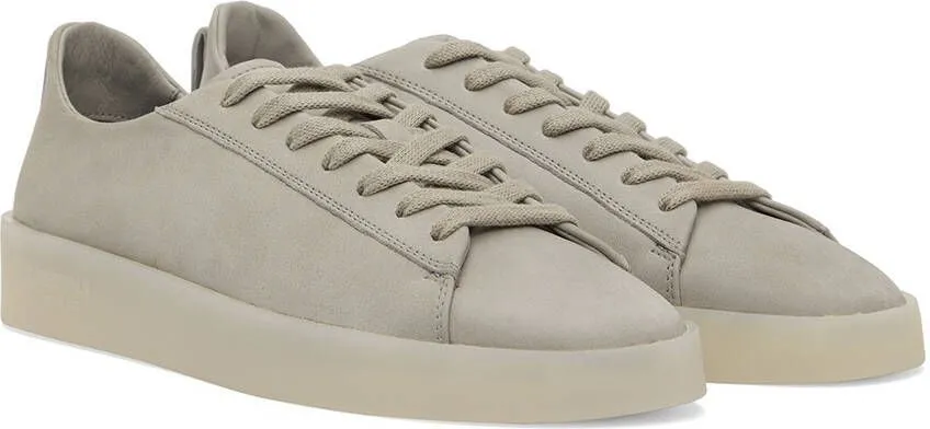 Essentials Gray Tennis Low Sneakers