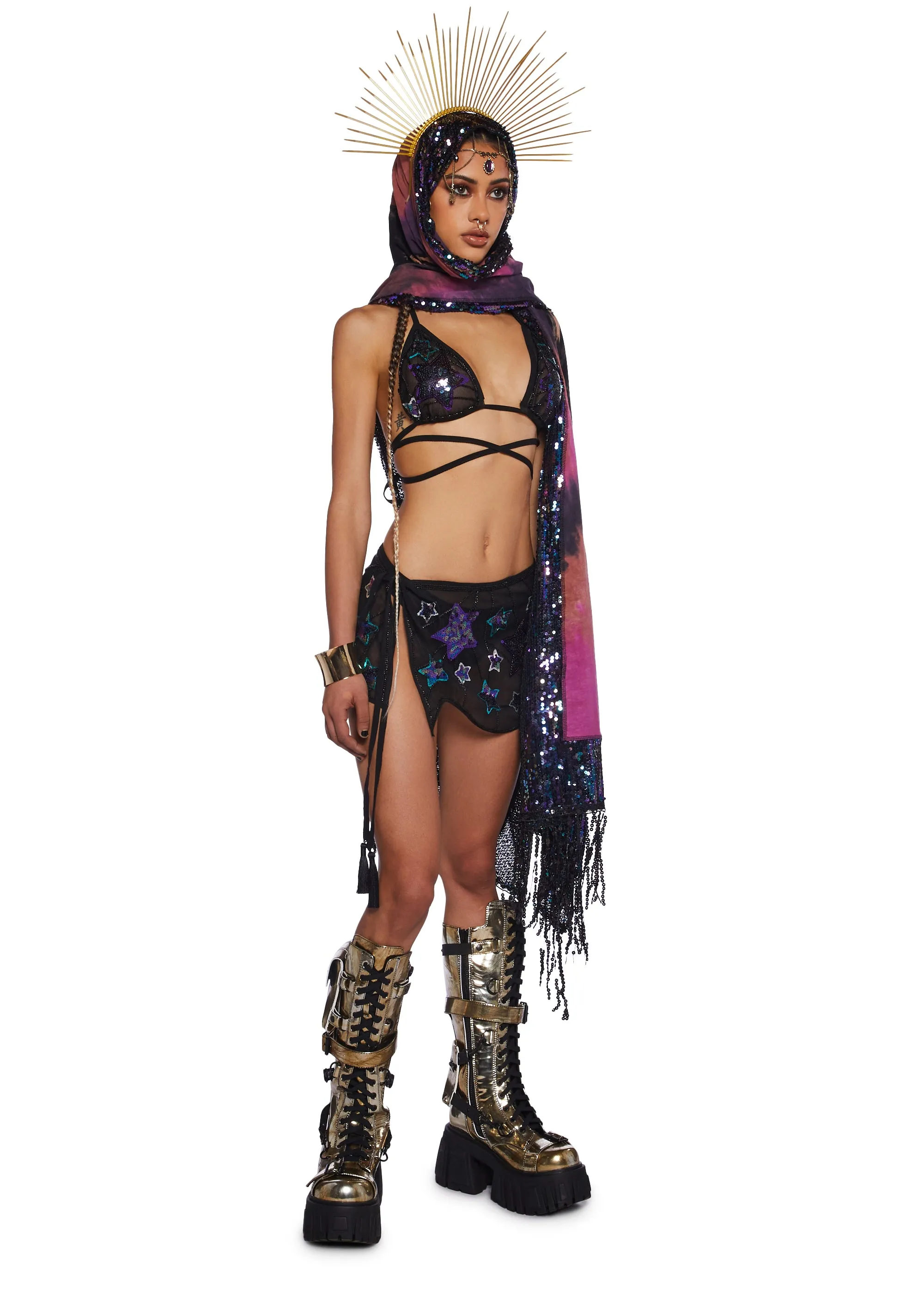 Fantasy Realm Mini Skirt-