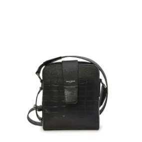 four-stitch leather shoulder bag