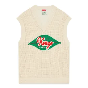 FRUIT STICKERS VEST OFF WHITE | Bodega