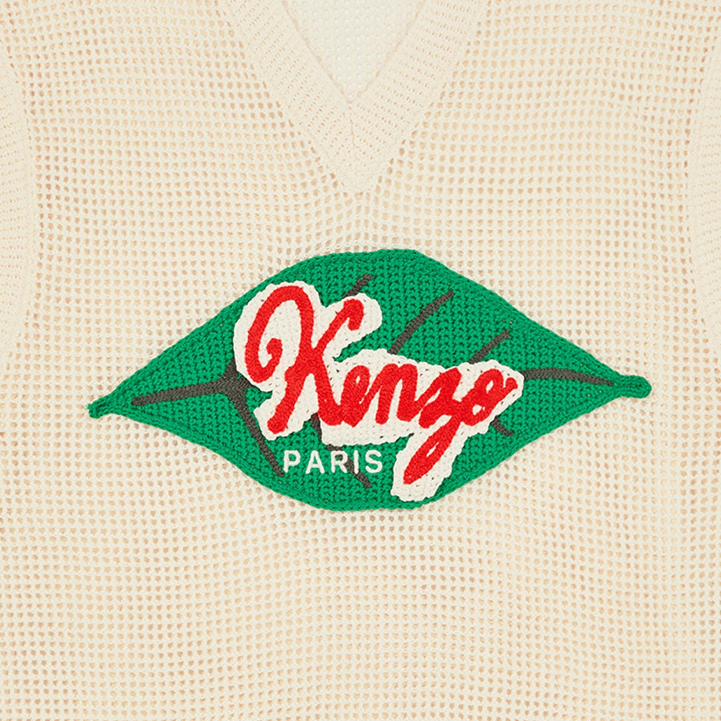 FRUIT STICKERS VEST OFF WHITE | Bodega