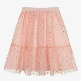 Girls Pink Tulle Skirt