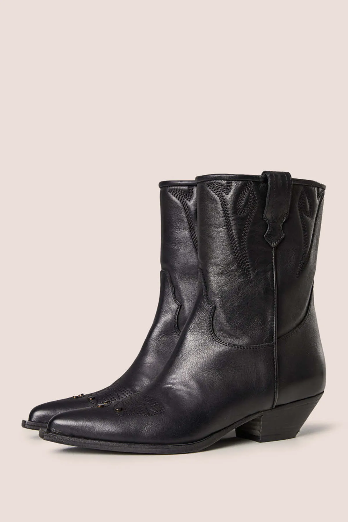 Gloria Texan Boot - Black