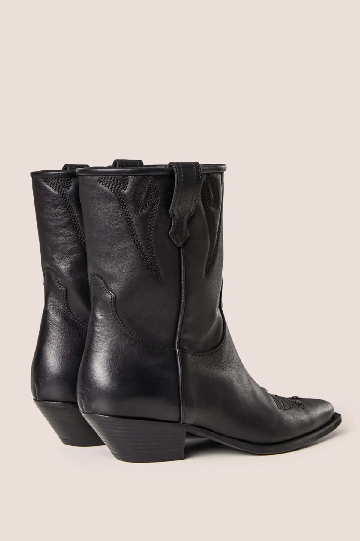 Gloria Texan Boot - Black