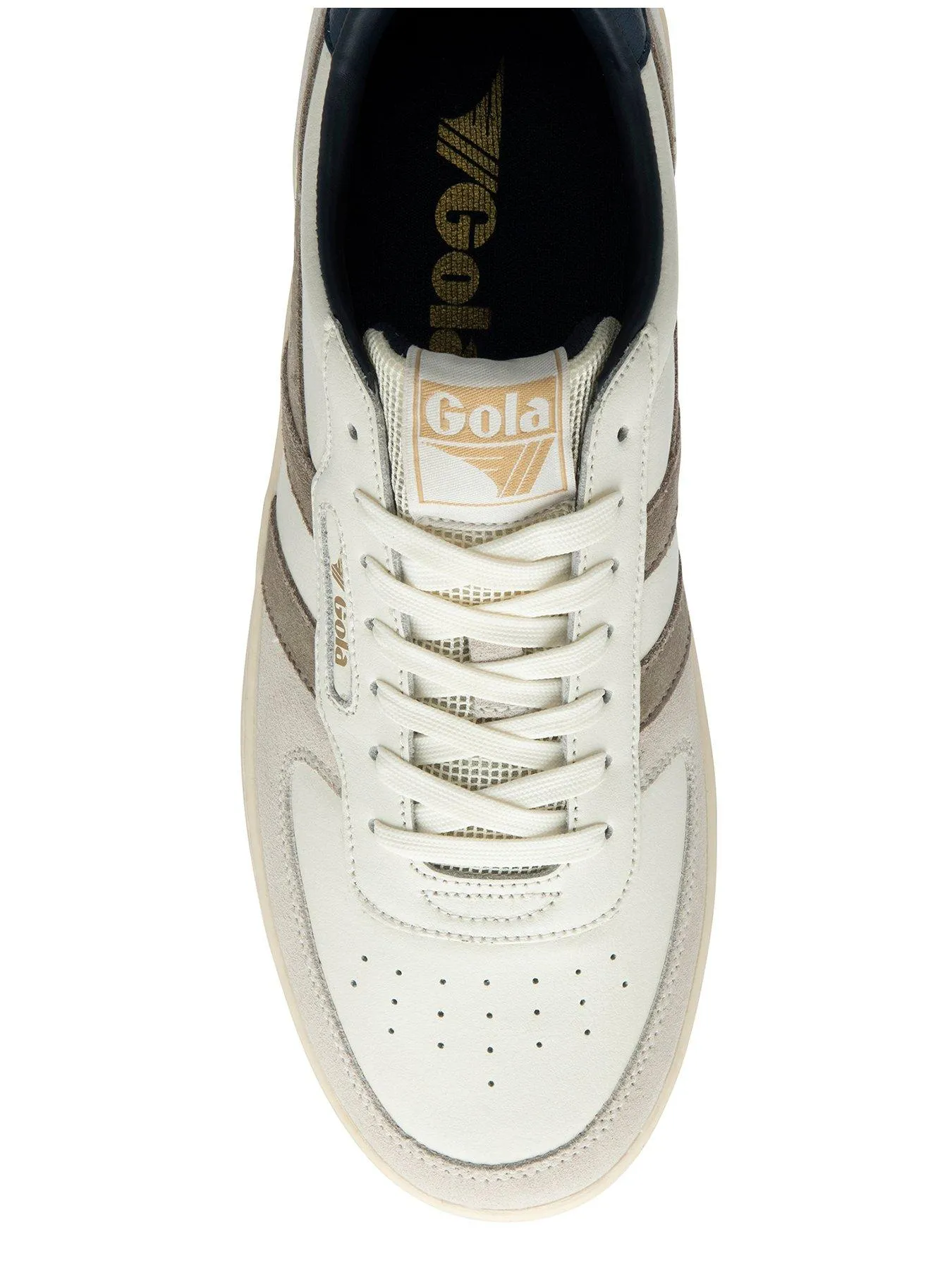 Gola Men's Hawk Trainers - Off White