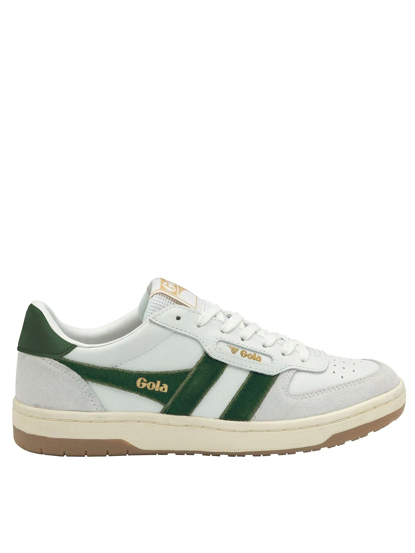 Gola Men's Hawk Trainers - White/Green