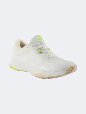 Head Motion Team Women Padel Shoes Beige/Yellow Mcli