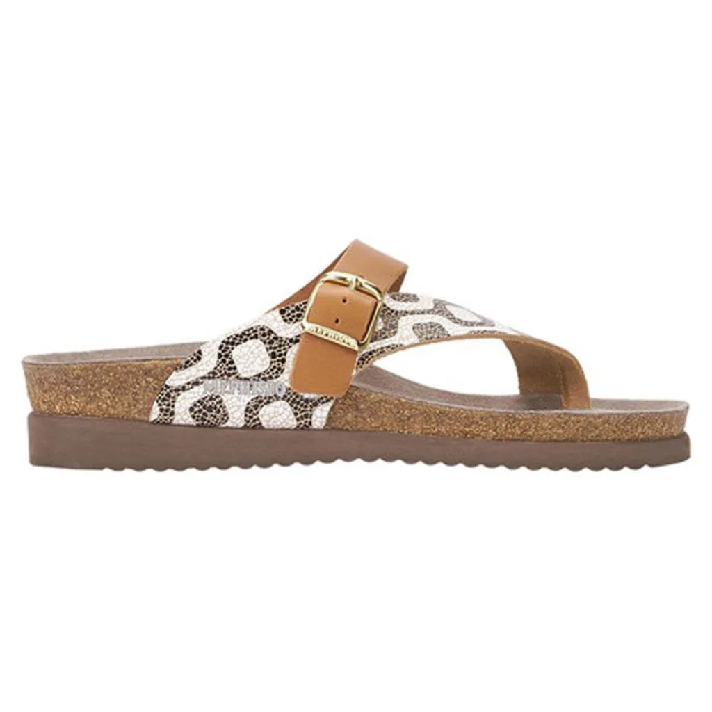 Helen Mix Leather Women's Slide Sandals