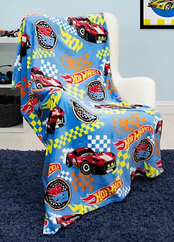 Hot Wheels Flame Fleece Blanket | Kaleidoscope