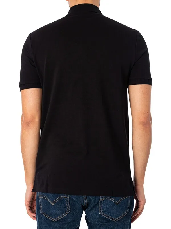 HUGO Dereso222 Polo Shirt - Black