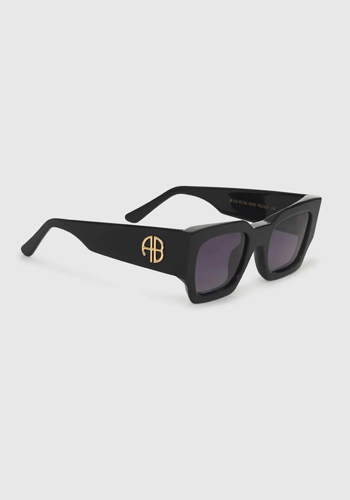 INDIO SUNGLASSES MONOGRAM BLACK