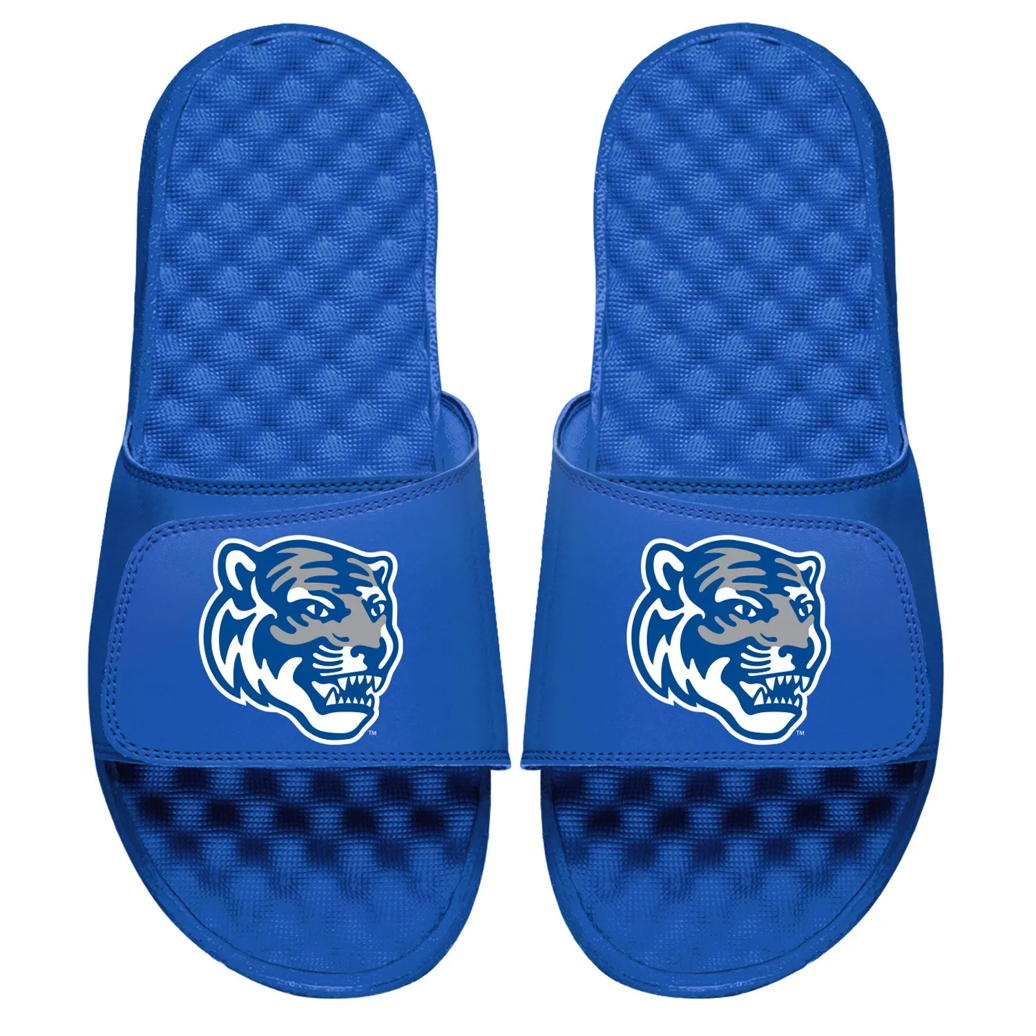 ISlide Memphis Tigers Royal Mascot Design Slide Sandals