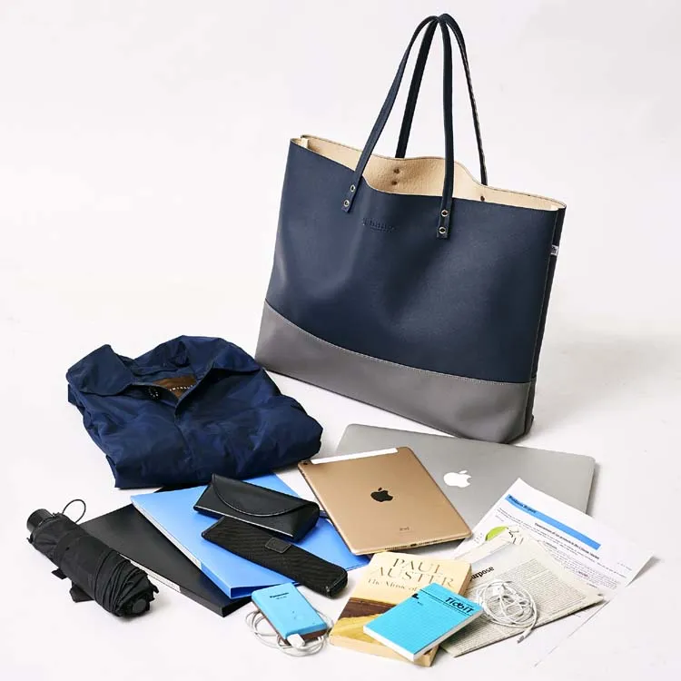 Japanese magazine gift Nano Blue Big Shoulder Bag