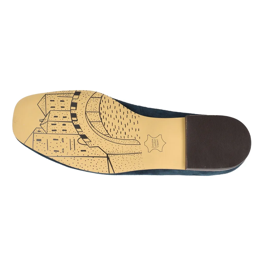 Kimiko Square Toe Slip On Flats