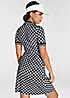 Laura Scott Patterned Print Polo Dress