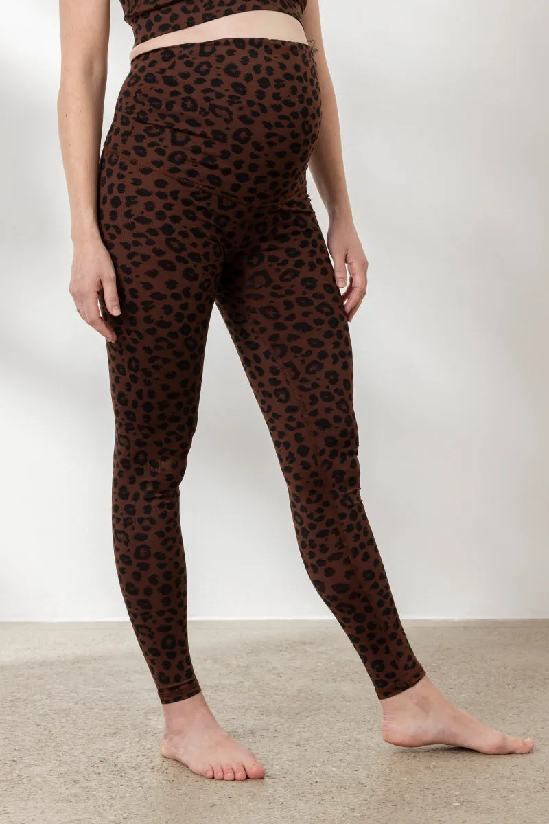 Leggings Maternity Leo Chocolate