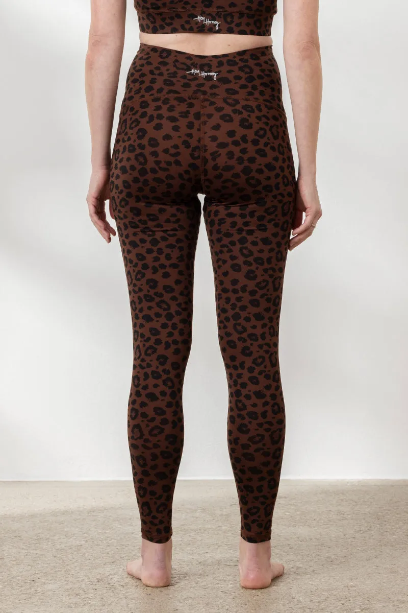 Leggings Maternity Leo Chocolate