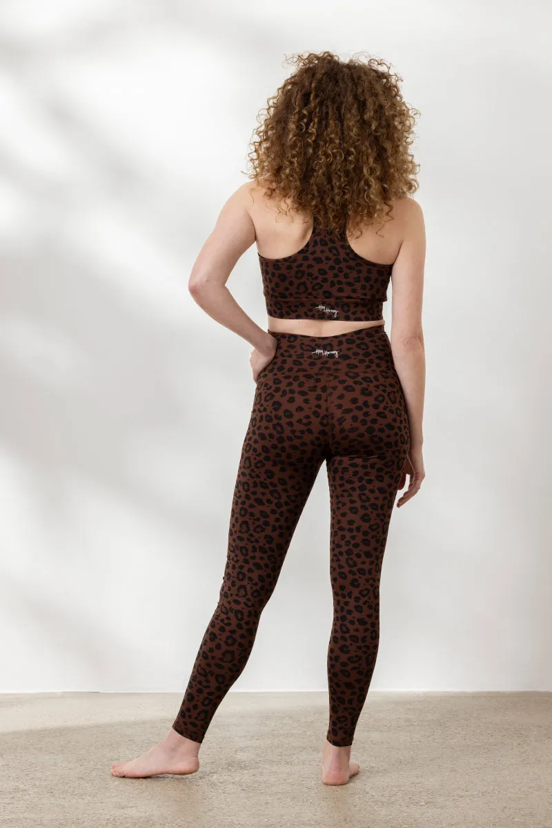 Leggings Maternity Leo Chocolate