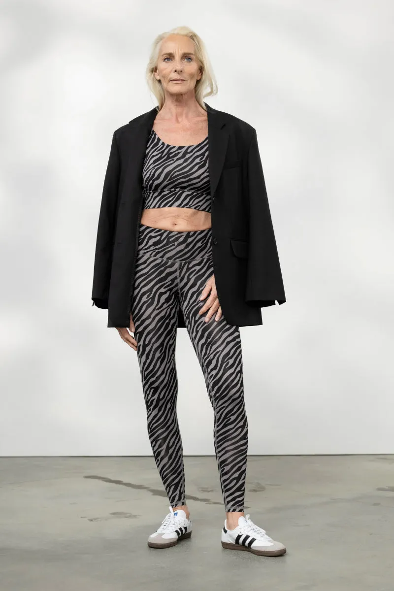 Leggings Zebra Stone