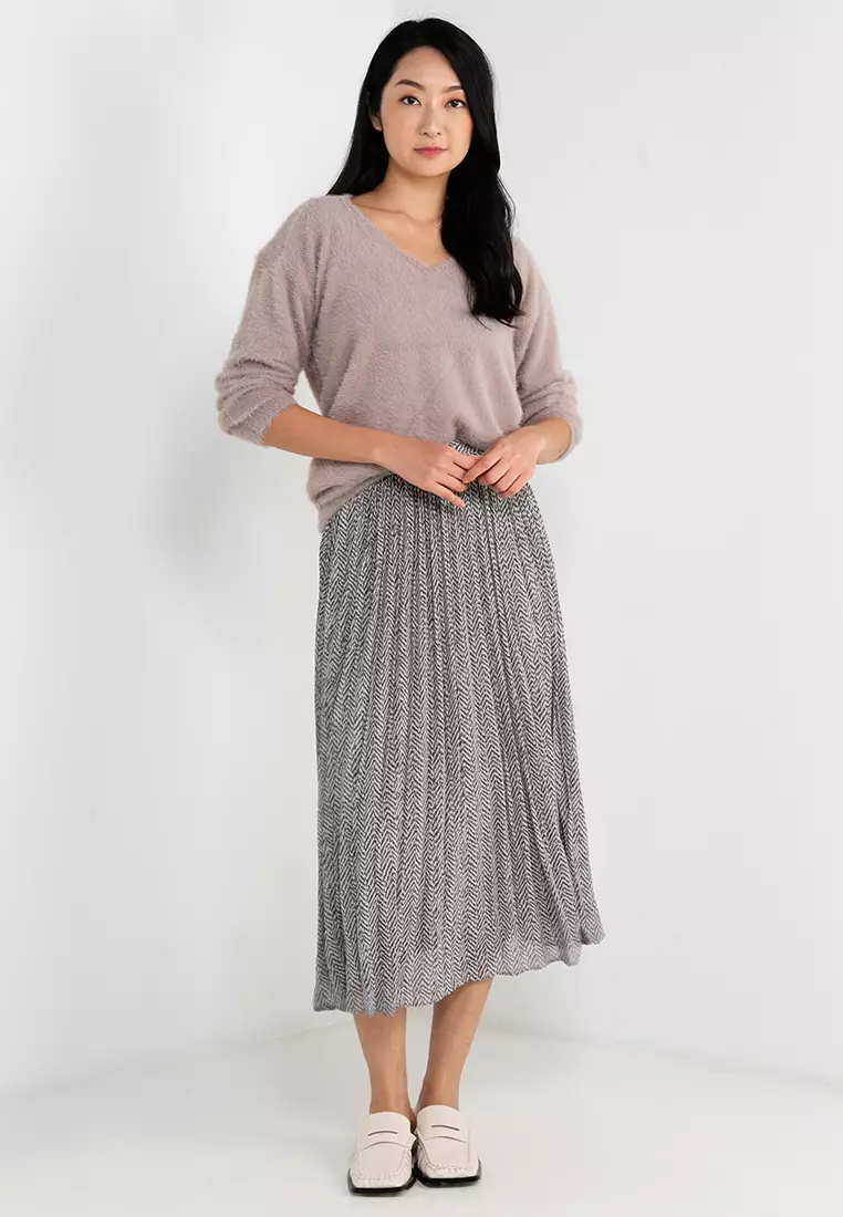 LEPSIM WOMENS WOVEN SKIRT