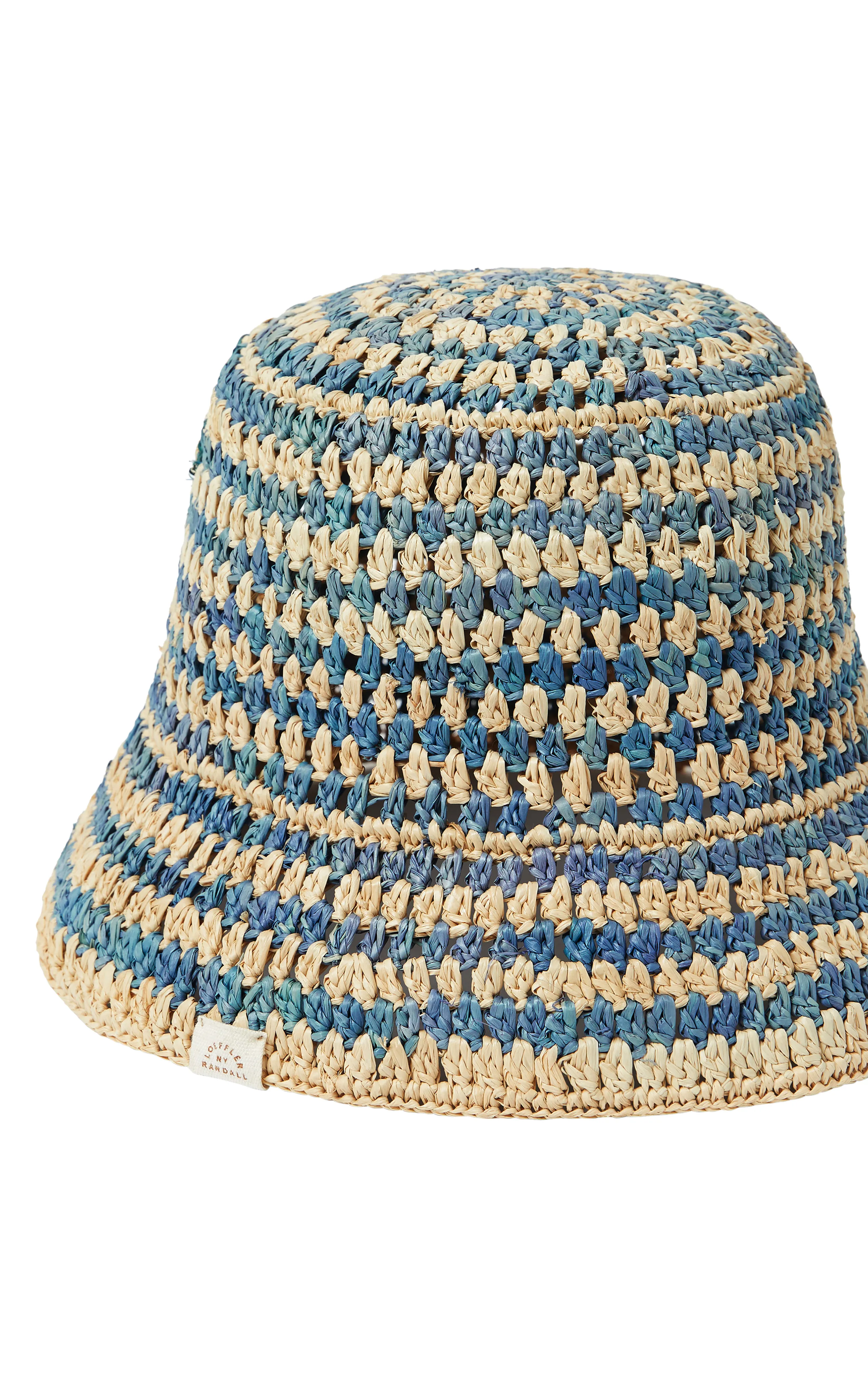 Loeffler Randall Jocelyn Raffia Bucket Hat