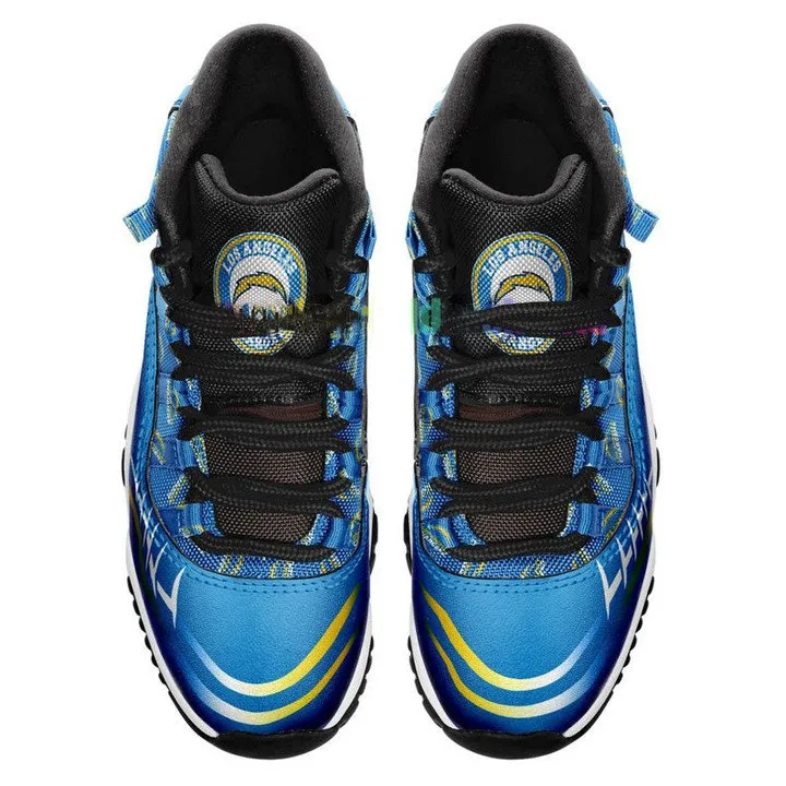 Los Angeles Chargers Air Jordan 11 Sneakers For Men Women