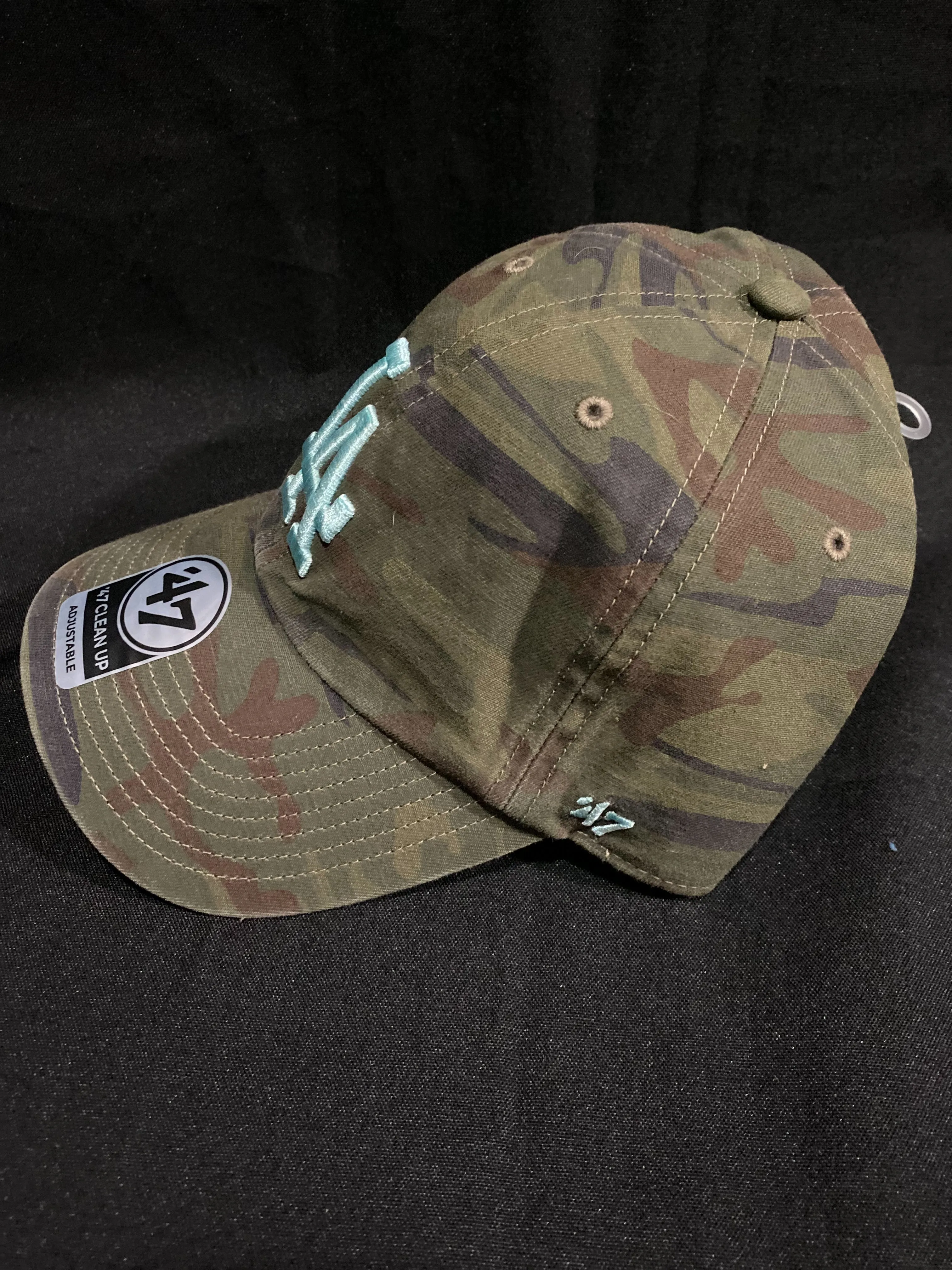 Los Angeles Dodgers ‘47CleanUp Adjustable Hat Camo