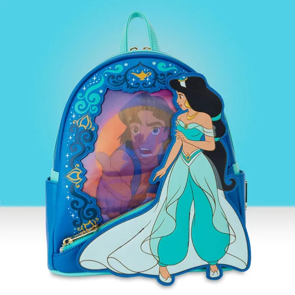 Loungefly x Disney Princess Jasmine Lenticular Mini Backpack