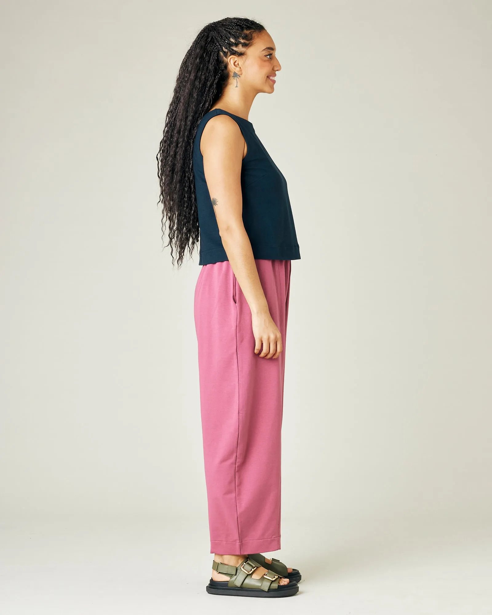 Mabel Desert Rose Jersey Trousers