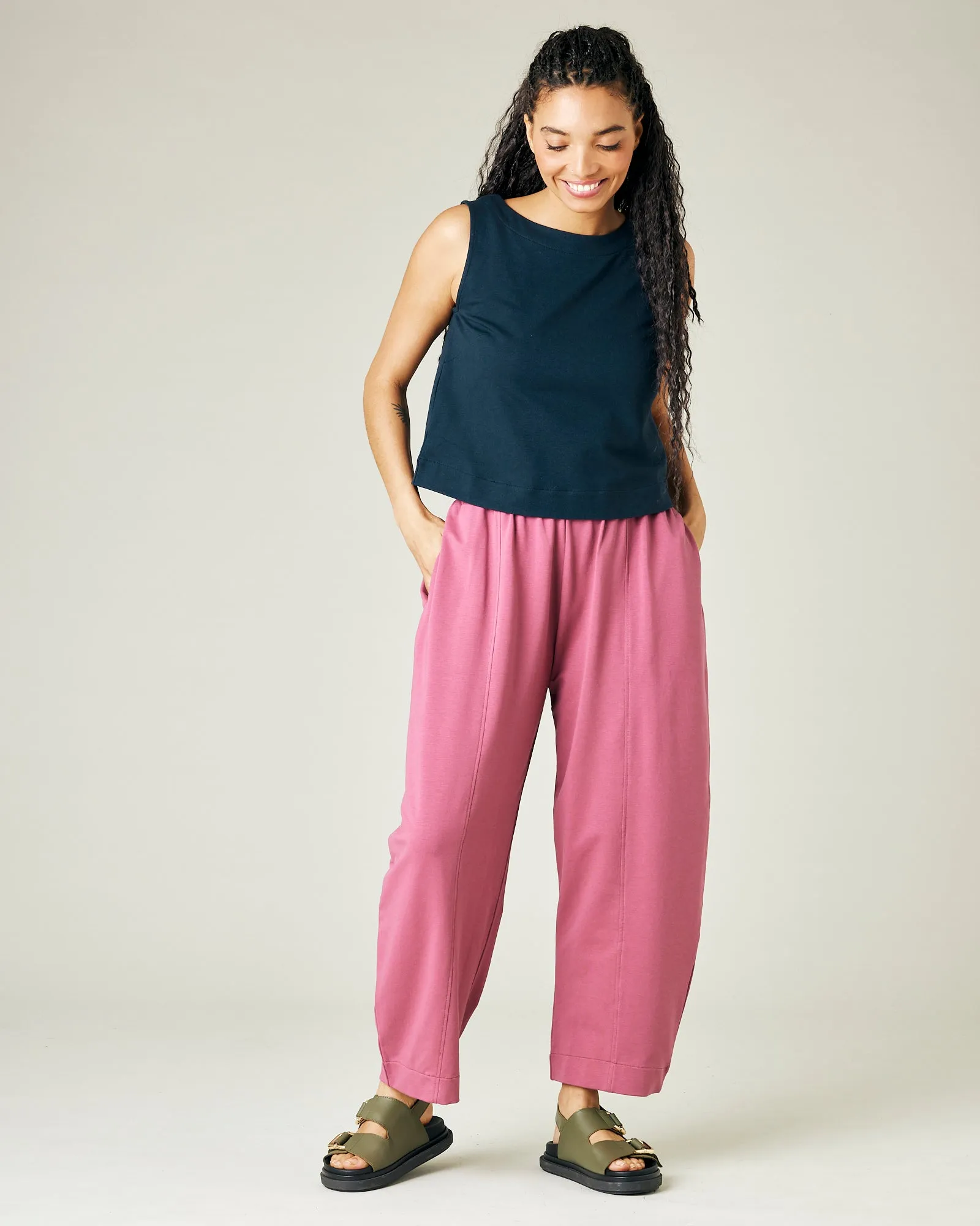 Mabel Desert Rose Jersey Trousers