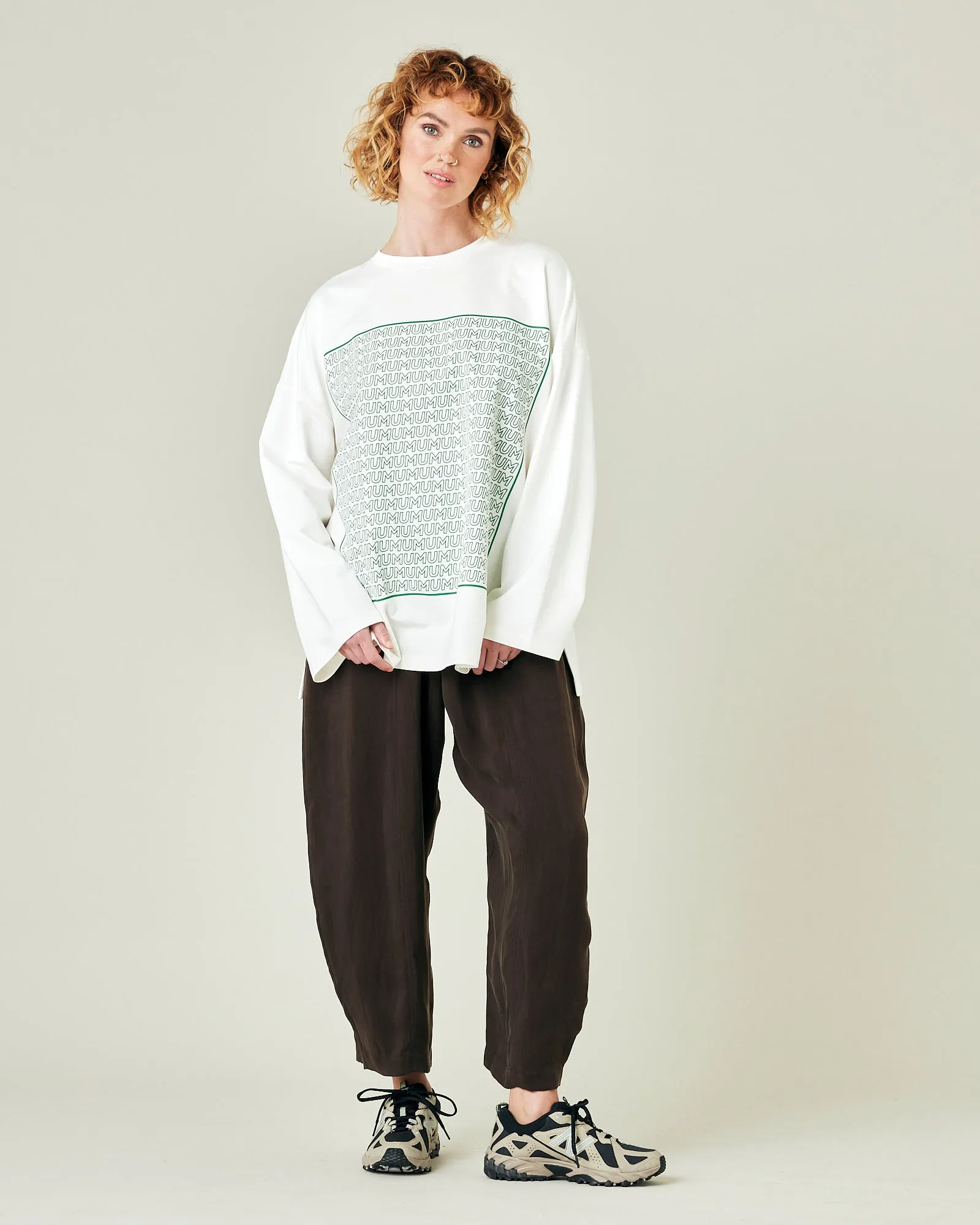 Mabel Espresso Cupro Trousers