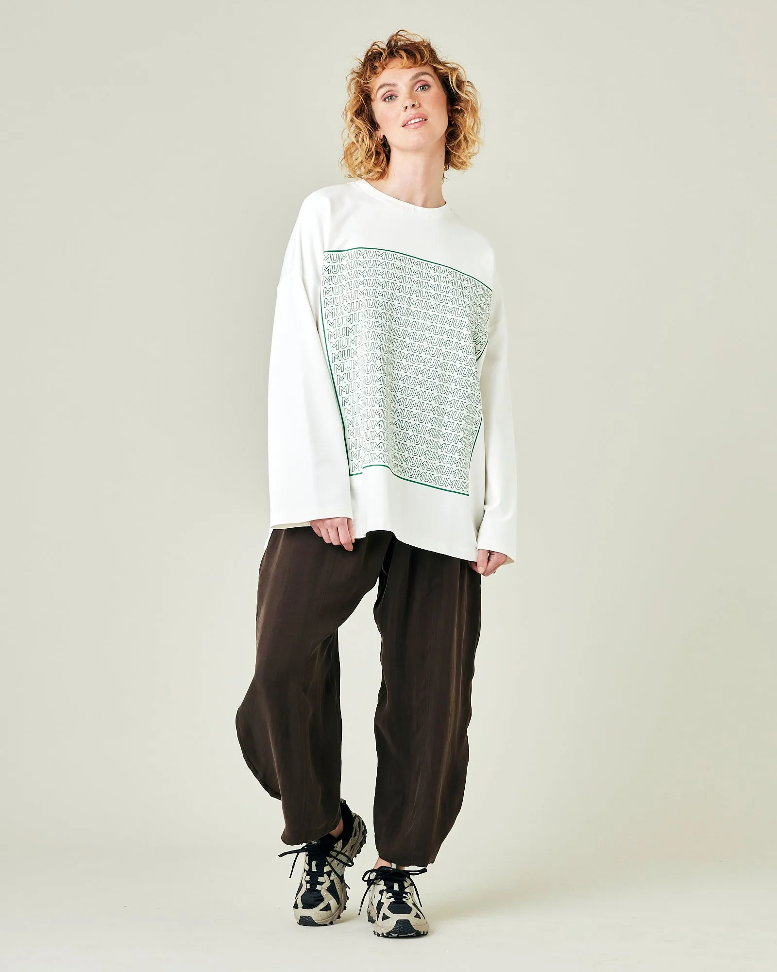 Mabel Espresso Cupro Trousers