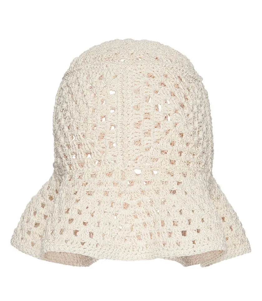 MAGDA BUTRYMTRELLIS CROCHET BUCKET HAT