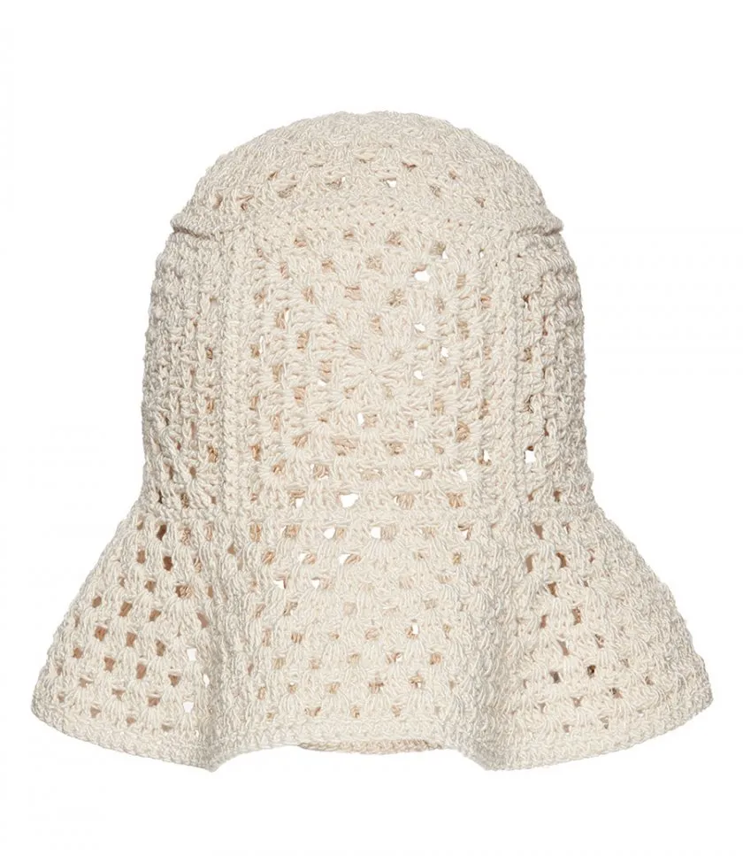 MAGDA BUTRYMTRELLIS CROCHET BUCKET HAT