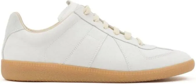 Maison Margiela Replica leather sneakers White