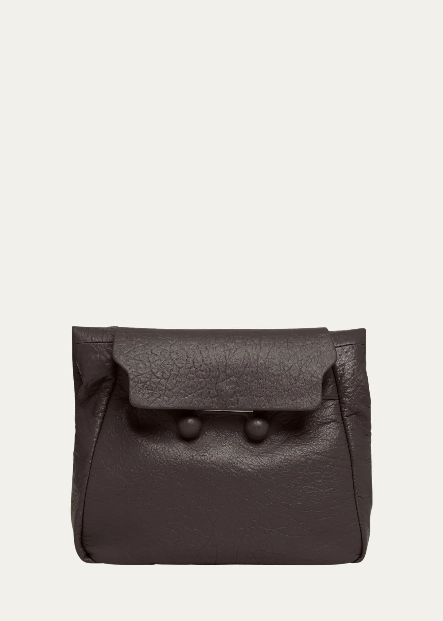 Marni Trunk Medium Calfskin Shoulder Bag