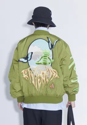 Masters Frog Reversible Bomber Jacket - multi